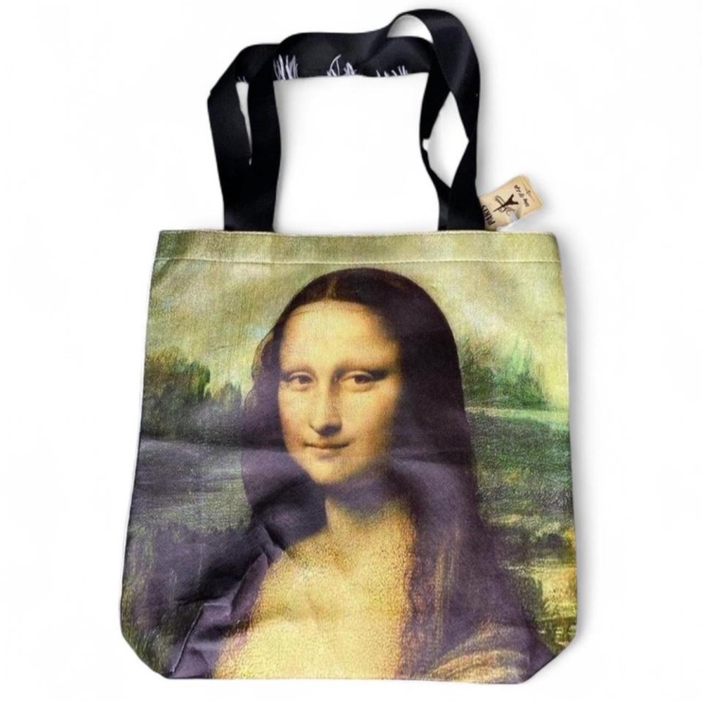 Artistic Mona Lisa Tote Bag Brand New